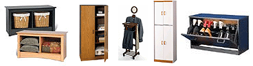Shoe Racks, Cubbies, Cabinets