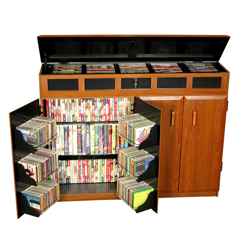 Venture Horizon DoubleWide Wooden Media with Lid Top Various