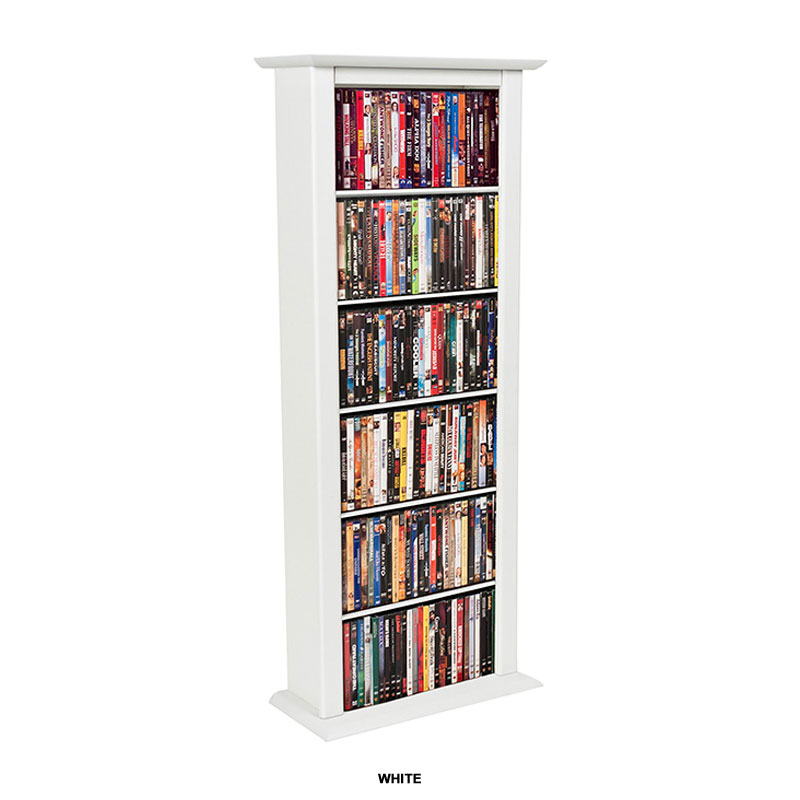 Venture Horizon Single Media Storage Tower White 240111WH