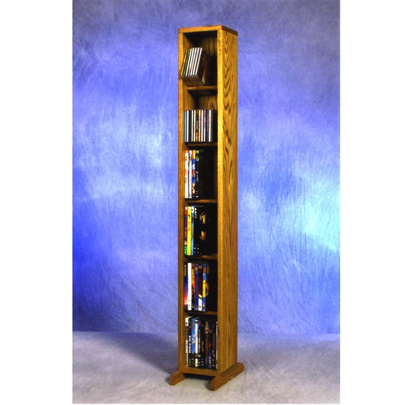 Small Wood DVD Tower