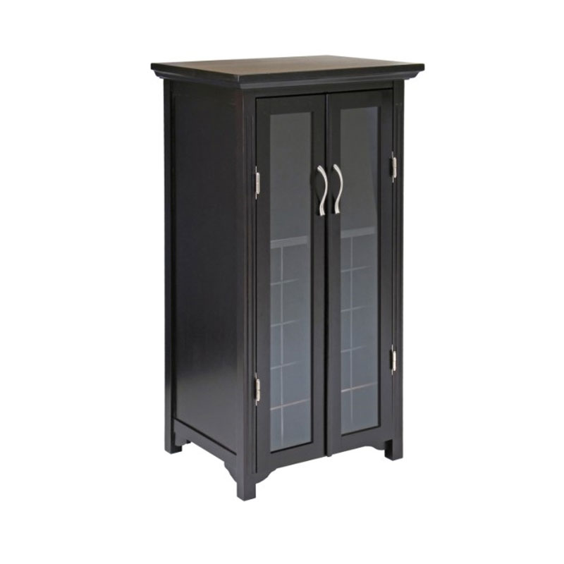Winsome Wood Mason Wine with Glass Doors 92722