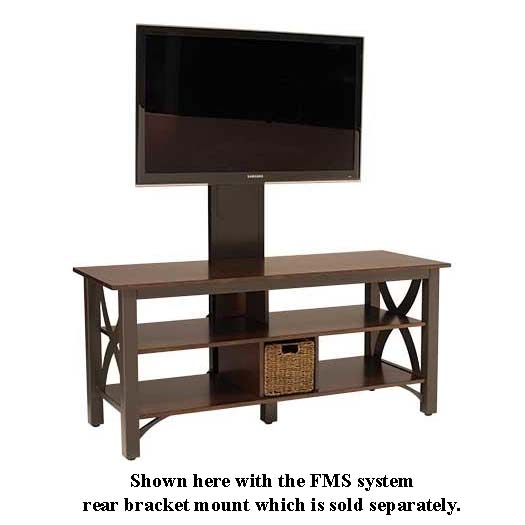 Sanus Foundations Basic Series 56" TV Stand with Storage Basket