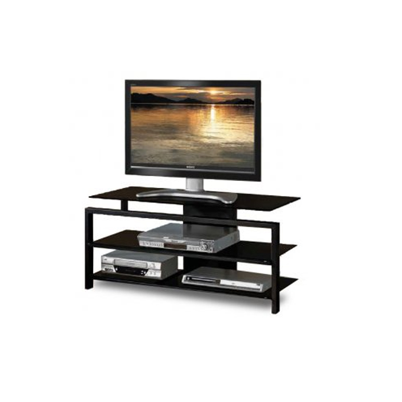 Tech Craft Bernini Series Floating Black Glass TV Stand for 2642 inch