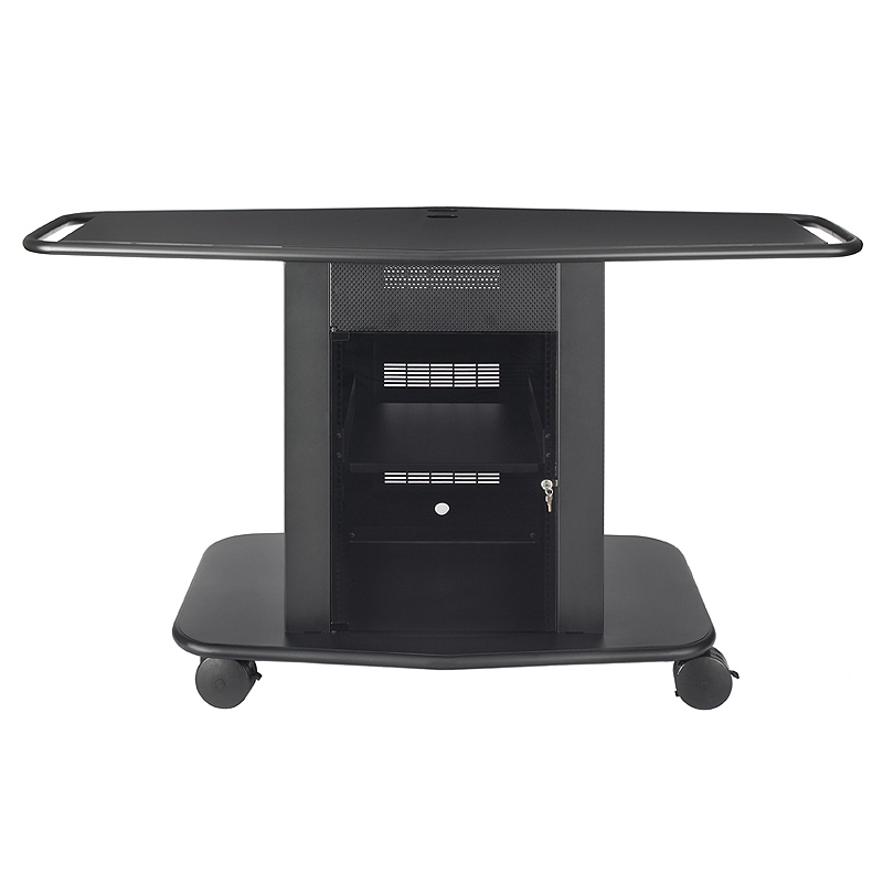 AVTEQ Learning Series Dual Monitor Rack Mount Multimedia Cart for Two