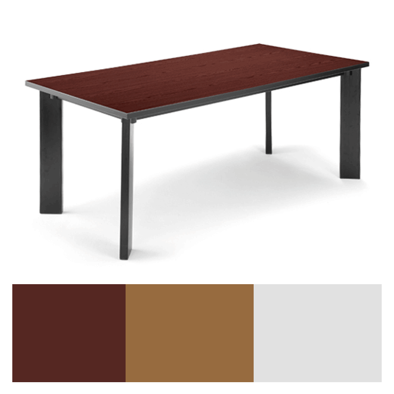 OFM 72 inch Or 96 inch Rectangular Library Table Various Colors LIB