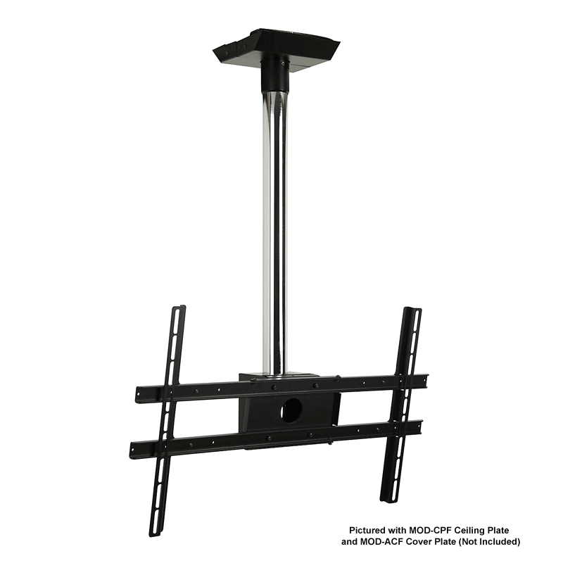 Peerless Modular Series 1M Ceiling TV Mount Kit (Chrome) MODFPSKIT100