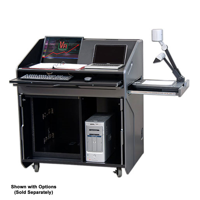 VFI AVF Audio Visual Furniture High Tech Multimedia Podium Various Finishes PDX20