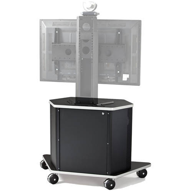 VFI AVF Audio Visual Furniture Single or Dual Display Plasma Stand with