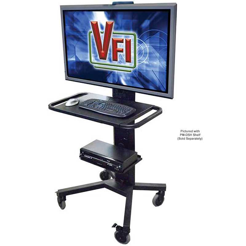 VFI AVF Audio Visual Furniture Mobile Video Conferencing Floor Pedestal