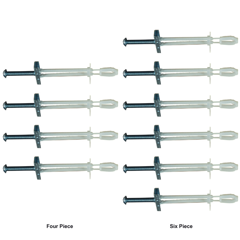 Premier Mounts 3 8 inch Toggler Bolt Kit Set of 4 or 6 PPT84 or PPT86