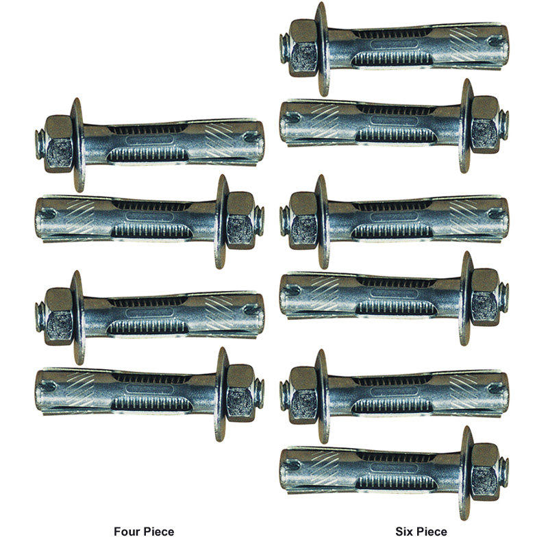 Premier Mounts Wedge Anchor Kit for Concrete or Solid Brick