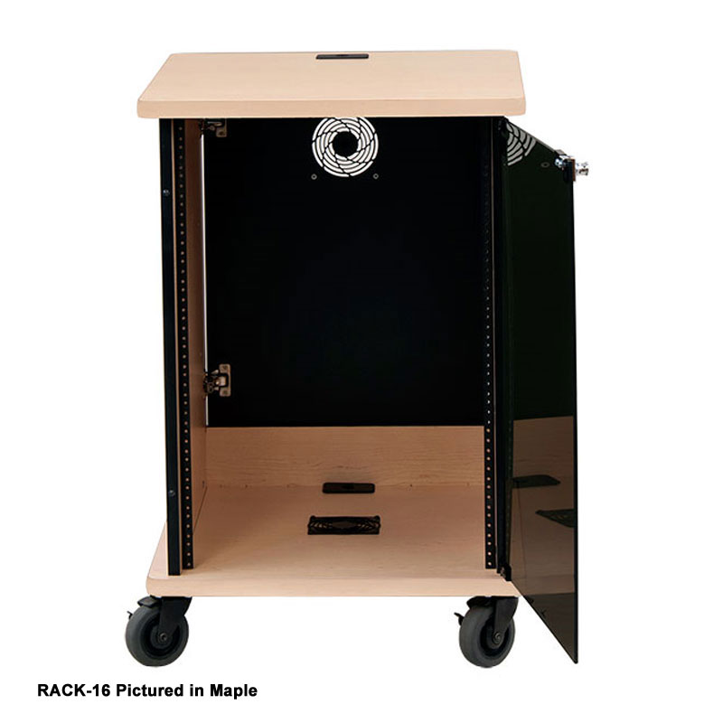 VFI AVF Audio Visual Furniture Deluxe Mobile AV Rack Various Finishes