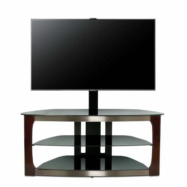 Bello Triple Play Series 60 inch TV Stand with Swivel Mounting Pole