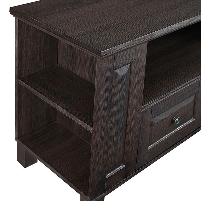 Walker Edison 44 inch MultiPurpose Wood TV Console Espresso WQ44CMPES