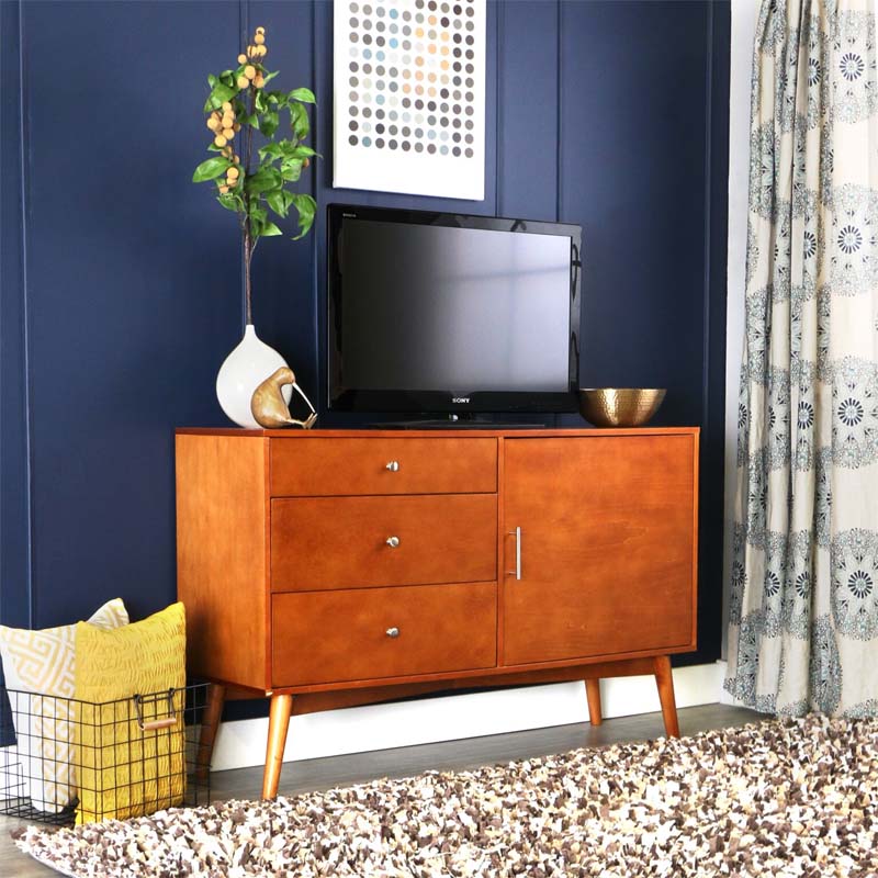 Walker Edison MidCentury 55 inch TV (Acorn) AH52CMCAC