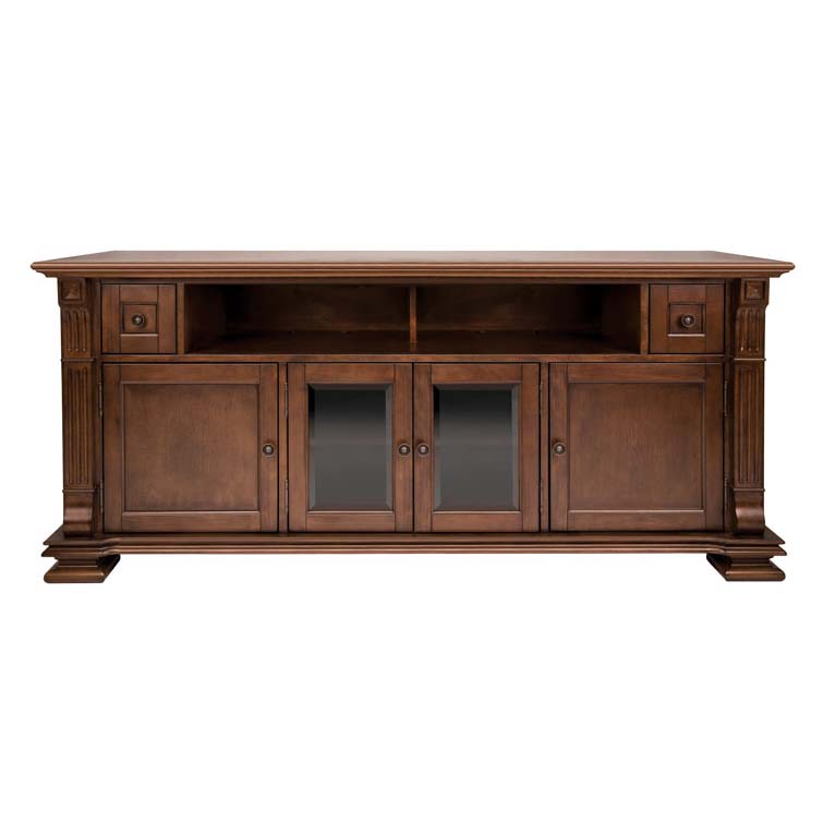 Bello Elegant Solid Wood TV for 75 inch TVs Mocha PR36