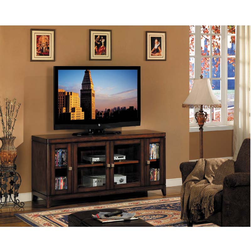 Tresanti Preston TV Stand for 3260 inch Screens Cocoa Cherry TC601064