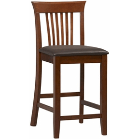Linon Triena Craftsman Counter Stool 01857DKCHY-01-KD-U