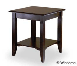 Winsome Wood Nolan End Table (Cappucino) 40220