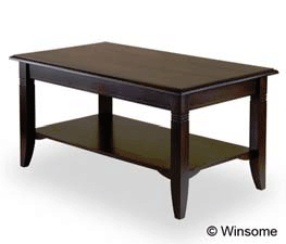 Winsome Wood Nolan Coffee Table (Cappucino) 40237