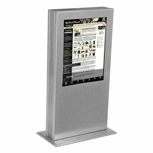 Peerless Desktop iPad Kiosk Display Silver KIP410IS