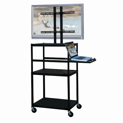 VTI Wide Body TV Cart for up to 42" Flat Panels FPC5434E