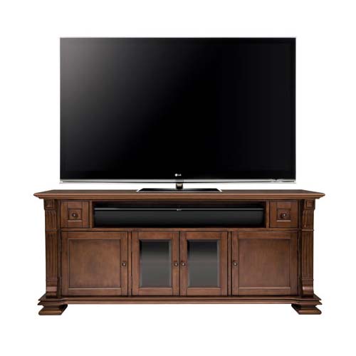 Bello Elegant Solid Wood TV for 75 inch TVs Mocha PR36