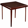 Linon Folding Vinyl Table (Espresso) 01845ESP-01-AS-U
