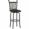 Linon Mission Horn Counter Stool 02756MTL-01-KD-U