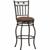Linon Swag Counter Stool 02760MTL-01-KD-U