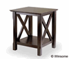 Winsome Wood Xola End Table (Cappuccino) 40420