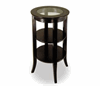 Winsome Wood Genoa Extended Storage End Table (Dark Espresso) 92318