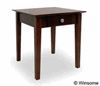 Winsome Wood Rochester End Table (Antique Walnut) 94821