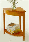 Winsome Wood Studio Corner Table (Honey Pine) 99320