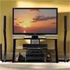 Bello High Gloss Black Flat Panel Audio Video System for 46 inch Flat Panel TVs (Black) PVS-4208HG