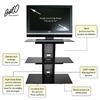 Bello High Gloss Black Flat Panel Audio Video System for 32 inch Flat Panel TVs PVS-4219HG