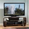 Bello Espresso Finish Bent Wood Audio Video Cabinet for Flat Screens up to 56 inch WAVS-341