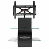 Z-Line Designs Blackhawk Wall Mounted Flat Panel TV Stand (Black/Glass) ZL910-21WMxiiiU