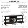 Bello Flat Panel Audio Video System for up to 62 inch Displays PVS-4216