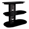 Bello Metallic Black Flat Panel Audio Video System for 32 inch Flat Panel TVs (Metallic Black) FP-9830
