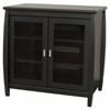 Tech Craft Veneto Series 32 inch Rounded TV Cabinet (Black) SWD30B