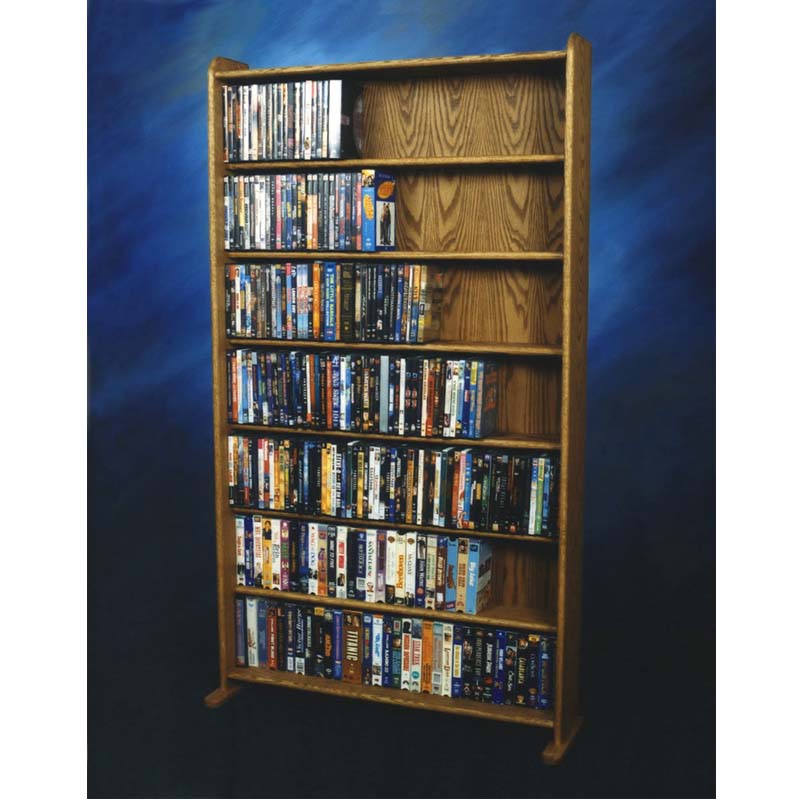 Wood Shed DVD and VHS Storage Rack Various Finishes 707-3