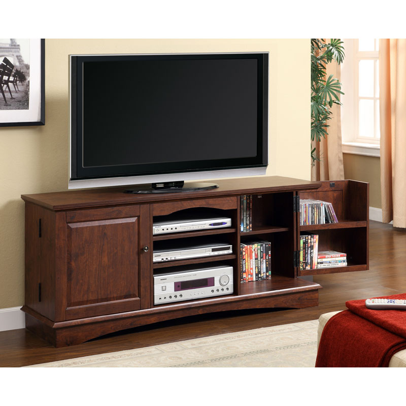 Walker Edison 65 inch TV Console with Media Storage ...